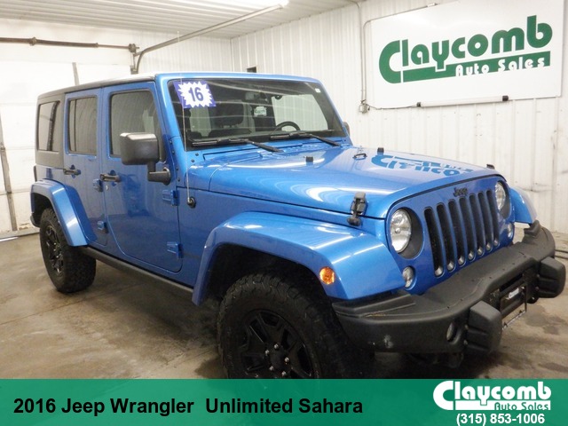 2016 Jeep Wrangler  Unlimited Sahara Back Country