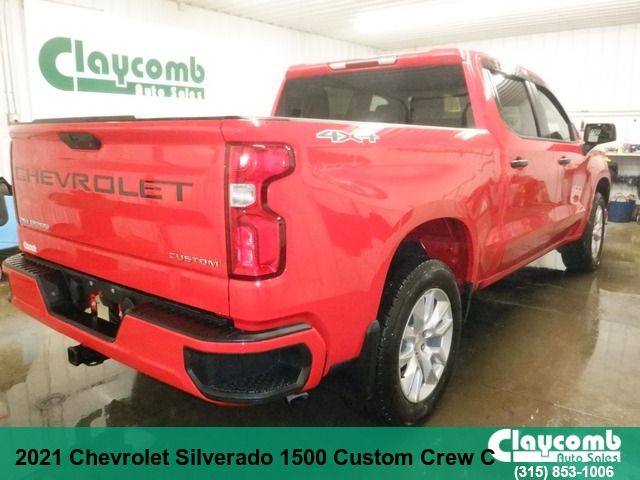 2021 Chevrolet Silverado 1500 Custom Crew Cab Short Box 
