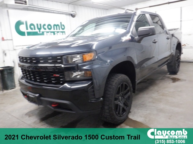 2021 Chevrolet Silverado 1500 Custom Trail Boss Crew Cab Short Box 